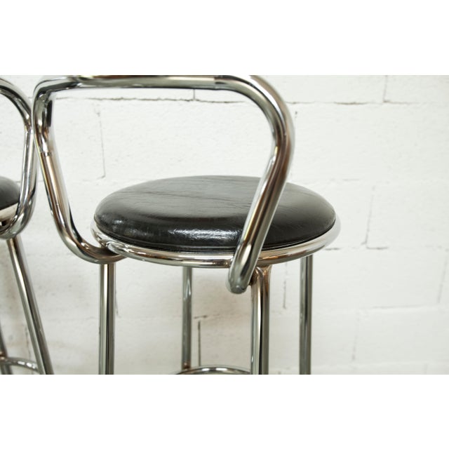 Bar Stools from Rodet, 1970, Set of 2 For Sale - Image 15 of 18