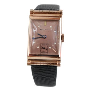 Bulova Square Watch, 1941 For Sale