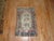 Early 20th Century Shabby Chic Persian Malayer Tiny Rug - 2'6" x 3'9" For Sale In New York - Image 6 of 6