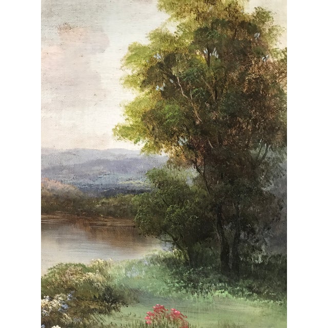 Humphrey Original Oil Landscape Paintings A Pair Chairish
