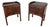 Drexel Furniture Vintage Cherry Georgian Style Nightstands - A Pair For Sale