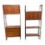 1960s Mid Century Modern Danish Wall Unit Bookcases - Set of 2 For Sale