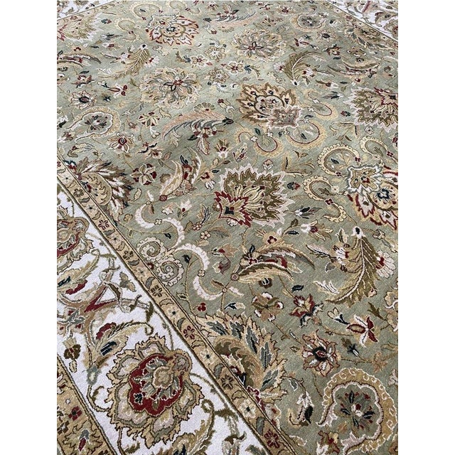 10x14 Indian Agra Area Rug - 106226 For Sale - Image 14 of 15