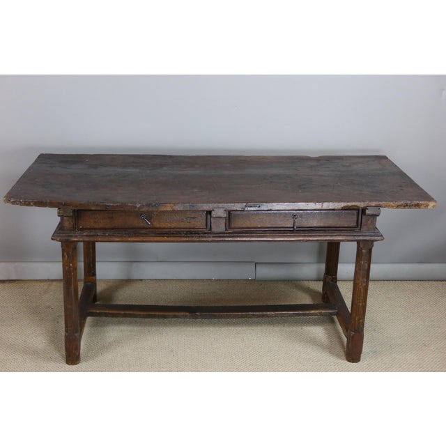 Oak Table, 17th Century For Sale - Image 11 of 11