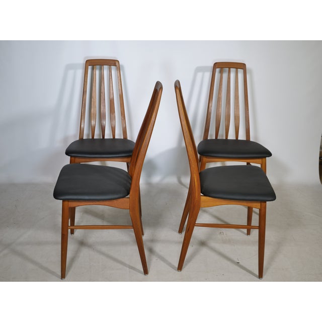 Mid-Century Modern Teak Dining Chairs by Niels Koefoed for Hornslet, 1960s, Set of 4 For Sale - Image 10 of 14