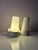 A Scandinavian design duo with character: This set of two wall lamps, model 6080, was designed by Swedish designer Sigvard...