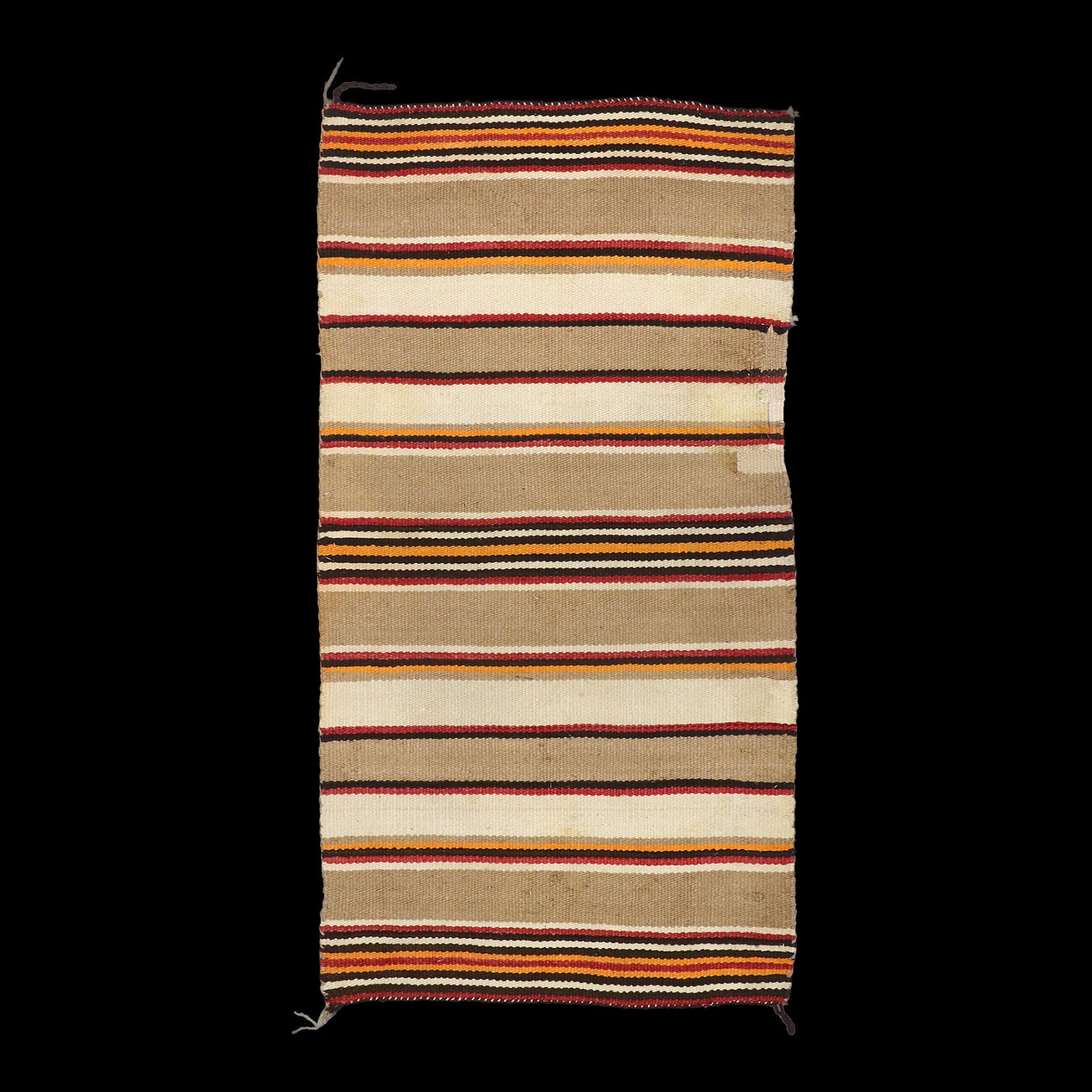 Vintage Navajo Saddle Blanket Rug, 02'07 X 04'11 Chairish