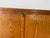 Wood Vintage Campaign Style Walnut Queen Headboard With Brass Corner Details For Sale - Image 7 of 11
