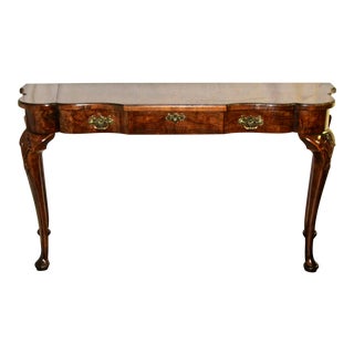 Hekman Furniture English Traditional Console Table For Sale