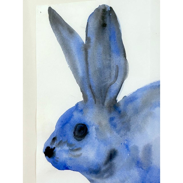 Paint Kim McCarty | Untitled (Blue Rabbit) For Sale - Image 7 of 18
