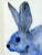 Paint Kim McCarty | Untitled (Blue Rabbit) For Sale - Image 7 of 18