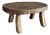 Small Oval Stool in Teak, 1980s For Sale