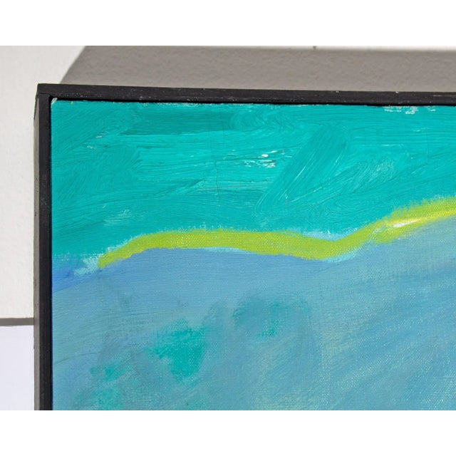 Textile Abstract Oil on Canvas Painting by Abbott Pattison For Sale - Image 7 of 9