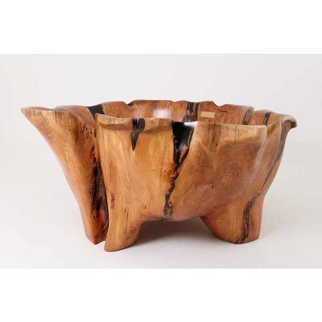 Live Edge Bathtub in Wood by Logniture For Sale - Image 6 of 18