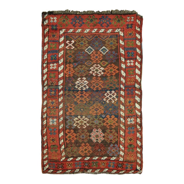Antique Persian Geometric Wool Rug by Rug & Kilim, 1900-1919 For Sale