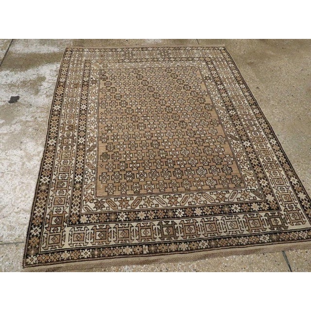 Textile Galerie Shabab Collection Early 20th Century Caucasian Shirvan Rug For Sale - Image 7 of 8