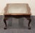 Wood Drexel Furniture Solid Mahogany Traditional Chippendale Style Ball & Claw 44" Accent Coffee Table W. Glass Top For Sale - Image 7 of 7