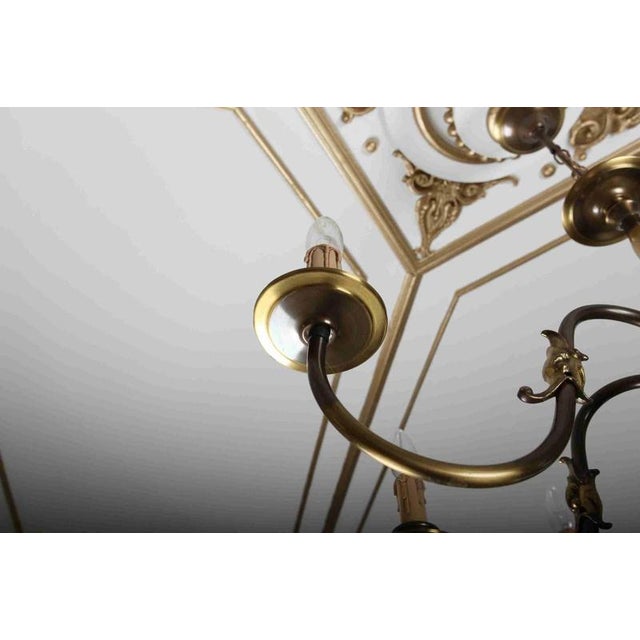 Flemish 8-Armed Chandelier with Eagle For Sale - Image 3 of 5