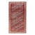 Antique Malayer Rug in Soft Tones in Wool With Sub-Geometric Paisley Design 5'2 X 9'11 For Sale