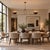 Not Yet Made - Made To Order Handcrafted Brass 2-Light Linear Chandelier With Metal Bowl Shades, Dining Table Chandelier, Kitchen Island Lighting For Sale - Image 5 of 7