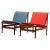 Lounge Chairs in Teak by Kai Lyngfeld Larsen for Søborg Møbelfabrik, 1960s, Set of 2 For Sale - Image 9 of 9