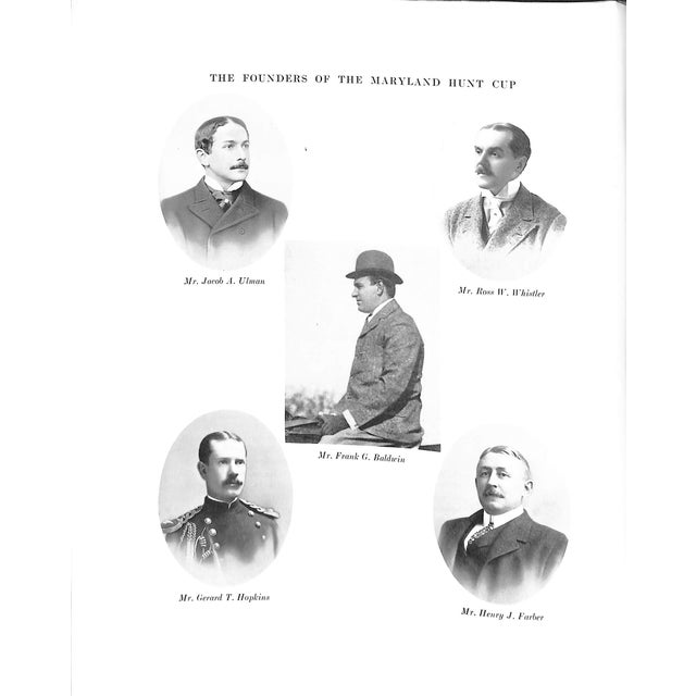 "History of the Maryland Hunt Cup 1894-1954" 1954 Rossell, John (Inscribed) For Sale - Image 10 of 12