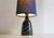 Mid-Century Modern Pottery Table Lamp with Candy Glazing from Söholm, Denmark., 1960s For Sale - Image 6 of 11