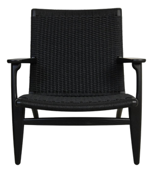 CH25 Lounge Chair in Oak by Hans Wegner