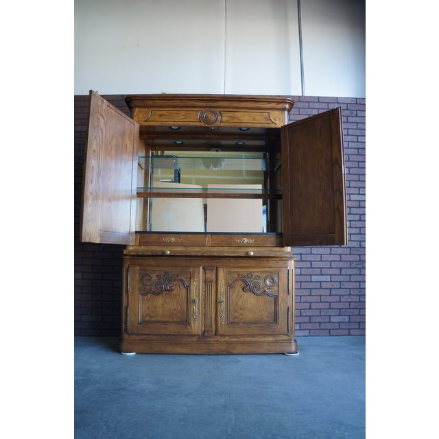 Baker, Knapp & Tubbs Late 20th Century Baker Parisian Armoire Cabinet For Sale - Image 4 of 12
