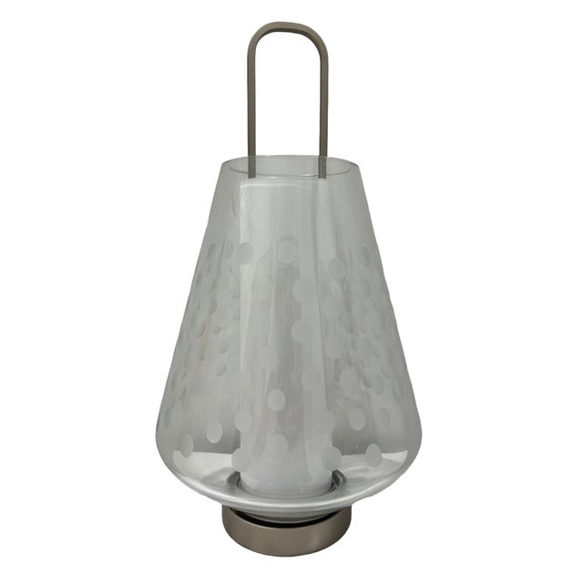 Beautiful Murano Glass Table Lamp by Barovier Toso For Sale - Image 4 of 7