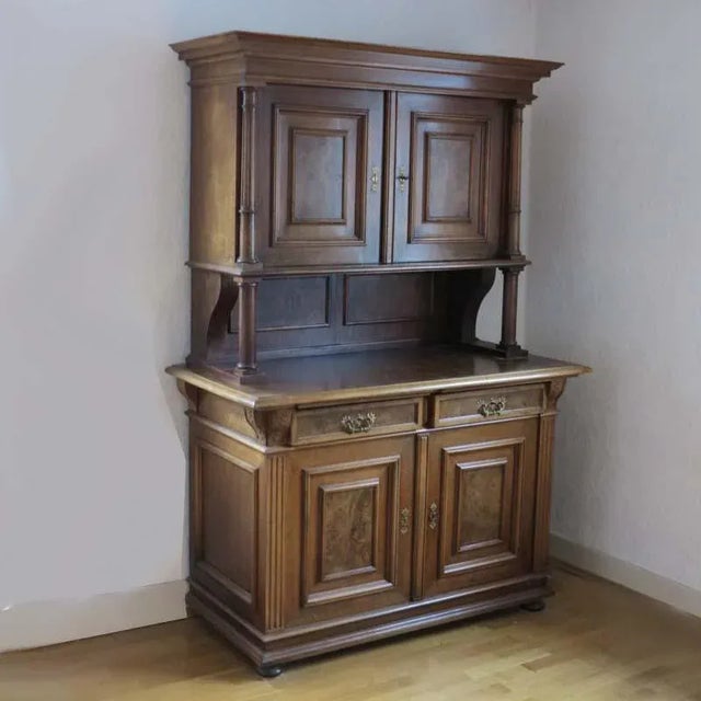 Antique French Gründerzeit-Wilhelminian Buffet, 1880s For Sale - Image 10 of 14