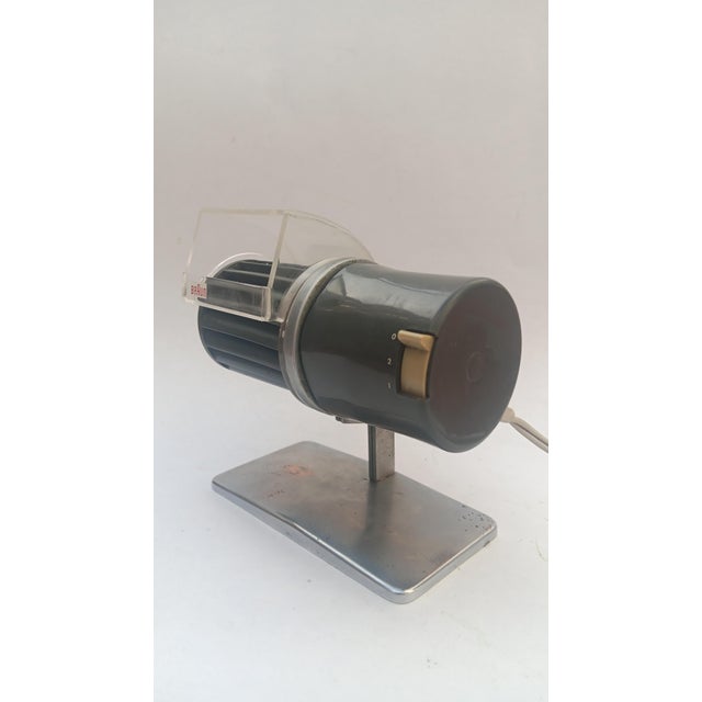 Vintage Hl1 Table Fan by Reinhold Weiss for Braun, 1970s For Sale - Image 3 of 10