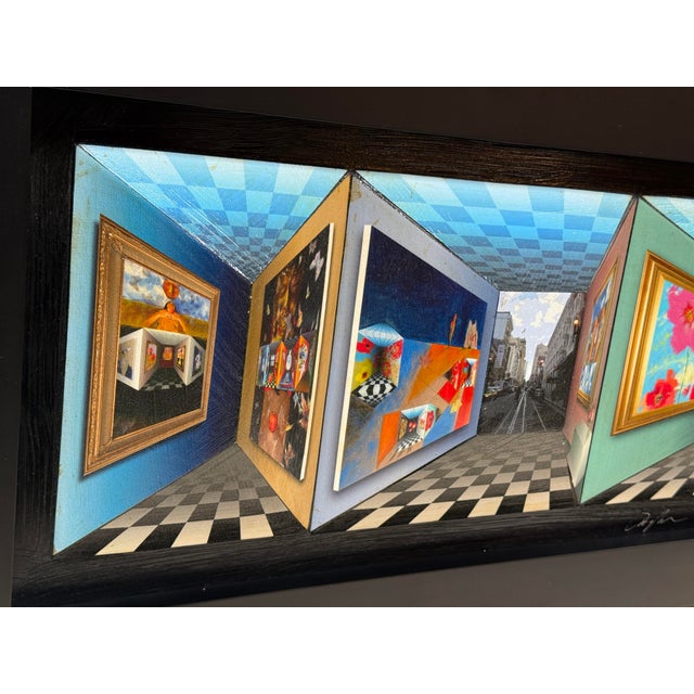 Mid-Century Modern Circa 2010 Dominic Pangborn New Dimension-Art in Motion Giclee Print, Signed + Certificate For Sale - Image 3 of 12