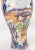 19th Century Chinese Export Rose Mandarin Palette Vase For Sale - Image 5 of 13