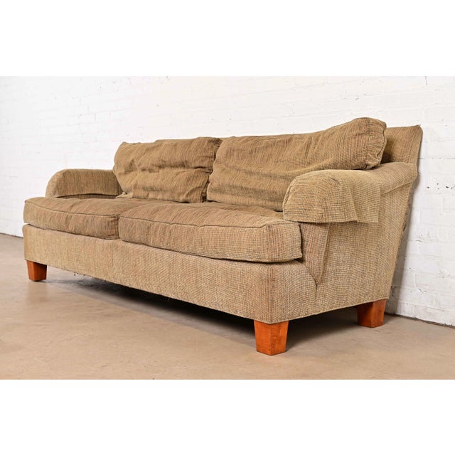 Contemporary Baker Furniture Contemporary Upholstered Sofa For Sale - Image 3 of 14