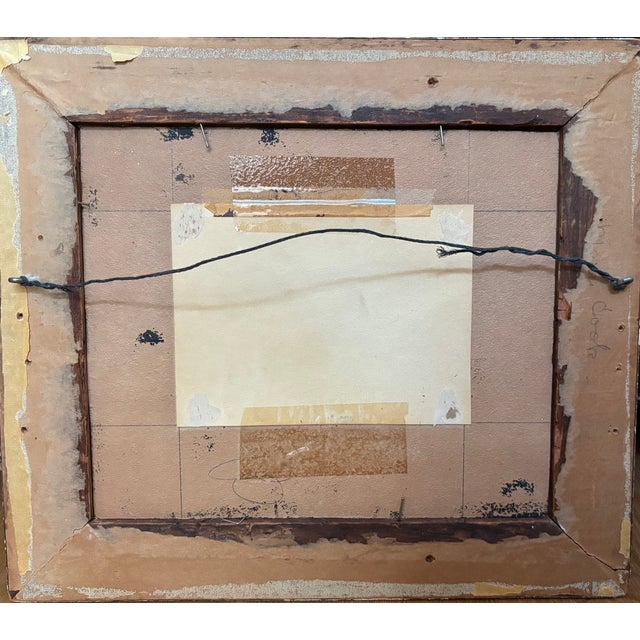 Antique 19th Century Lillian Gertrude Rockwood Watercolor Painting "Sconset" For Sale - Image 4 of 4