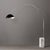 The Iconic Arc Lamp is a Mid-Century Modern masterpiece in NOVA's lighting line, featuring a satin nickel steel body...