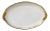 Limoges France Gold Trimmed Oval Serving Platter For Sale