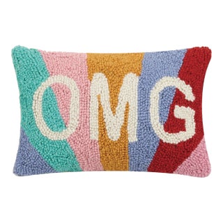 OMG Hook Pillow, 8" x 12" For Sale