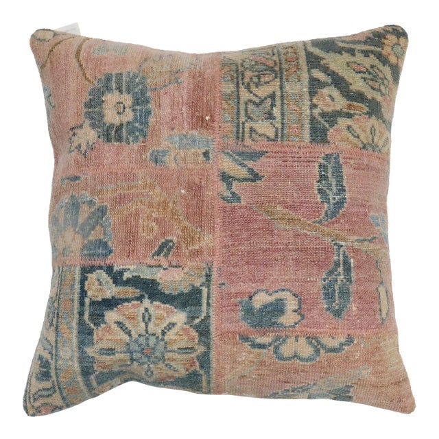 Antique Traditional Rug Pillow For Sale