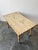 Antique Pine Farmhouse Table on Casters For Sale - Image 9 of 12