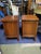 Fine Pair of French 3 Drawer Cherry Wood Nightstands For Sale - Image 4 of 11