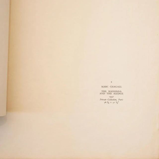 1940s 1940s After Marc Chagall, "The Madonna and the Sledge" First Edition Offset Lithograph For Sale - Image 5 of 7