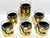 Late 20th Century 6 Italian Gold-Plated Leather Horsebit Old Fashioned Glasses, Style of Gucci For Sale - Image 13 of 14