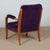 Wood Armchairs in the style of Jules Leleu, 1940, Set of 2 For Sale - Image 7 of 8