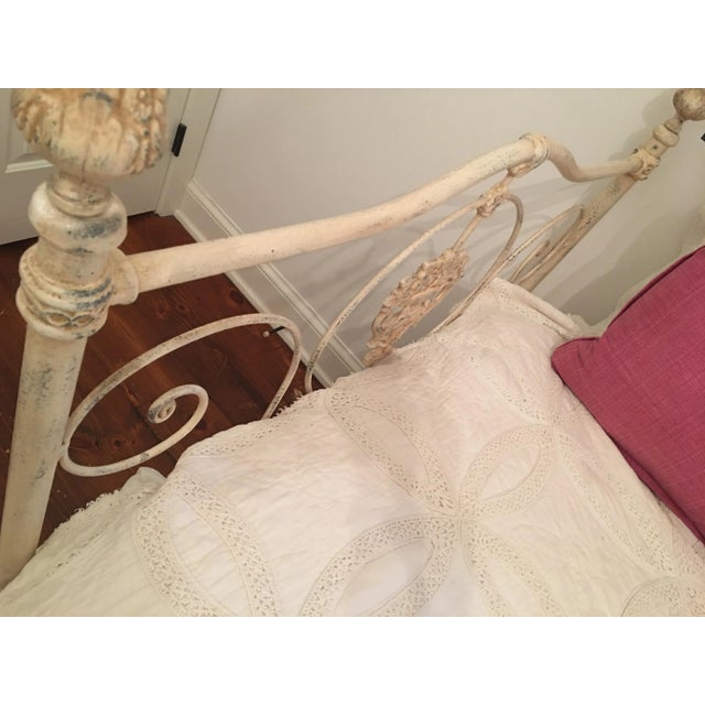 Timeless Twin Iron Corsican Bedframe For Sale - Image 9 of 13