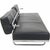 LC5 Three-Seater Sofa in Black Leather by Le Corbusier, 2010s For Sale - Image 9 of 16
