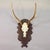 Large Black Forest Red Deer Trophy on Carved Plaque - Germany ca. 1935 A large unequal 6-pointer red deer trophy (Cervus...