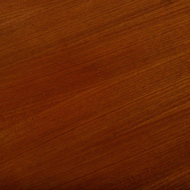 Mid-Century Wooden Coffee Table in Brown For Sale - Image 5 of 11