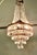 Glass Large French Empire Style Crystal Waterfall Chandelier, 1920 For Sale - Image 7 of 8